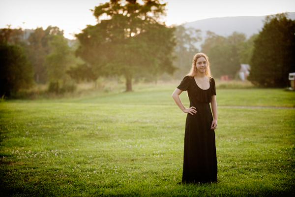 Portrait of Girl - Misty Meadow