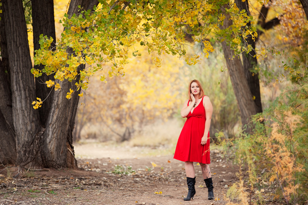 Professional Autumn Portrait - Albuquerque, New Mexico